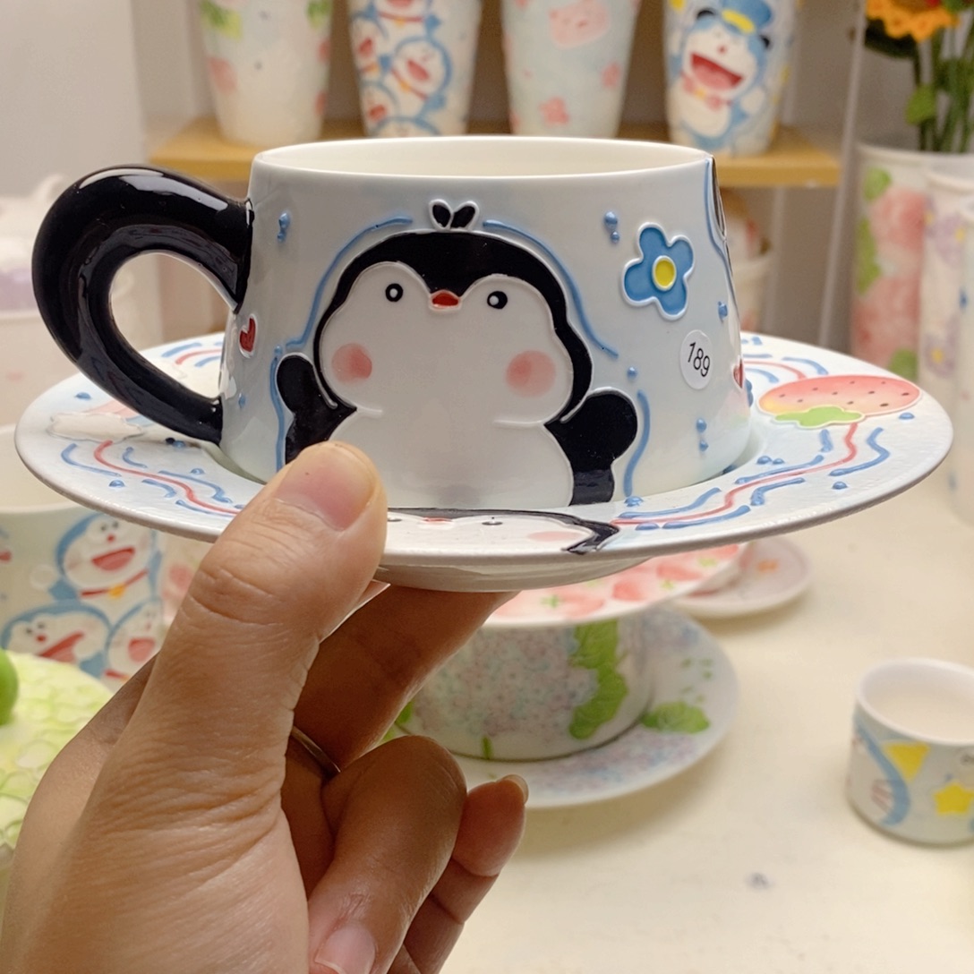 手绘手工制作陶瓷微瑕189