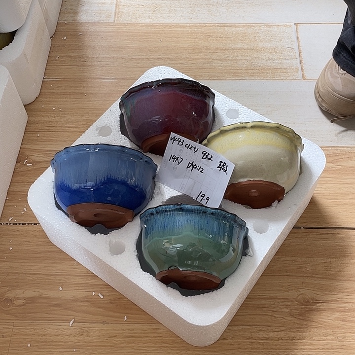 粗陶多肉花盆微瑕932