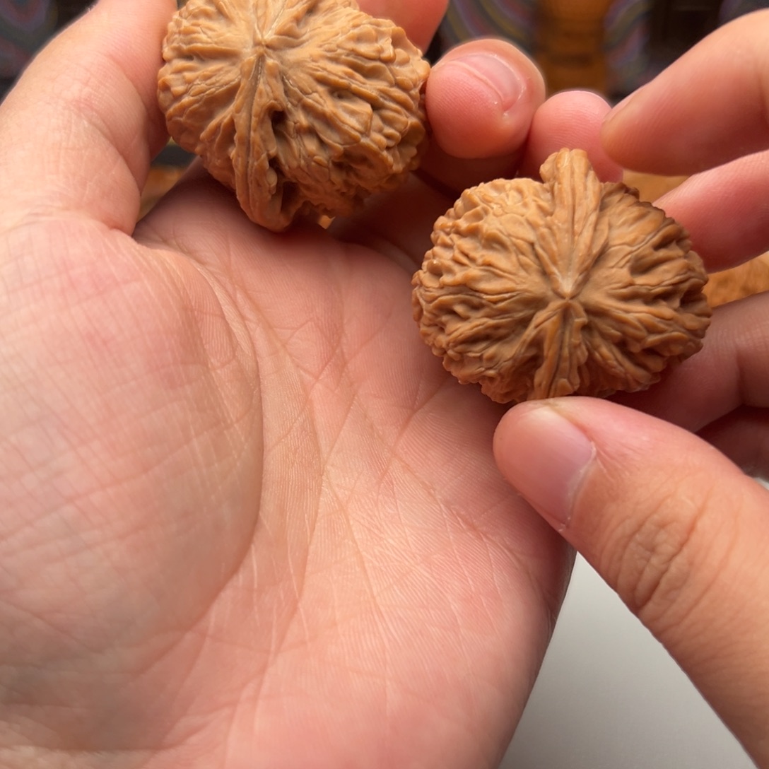 吊坠文玩核桃白狮子