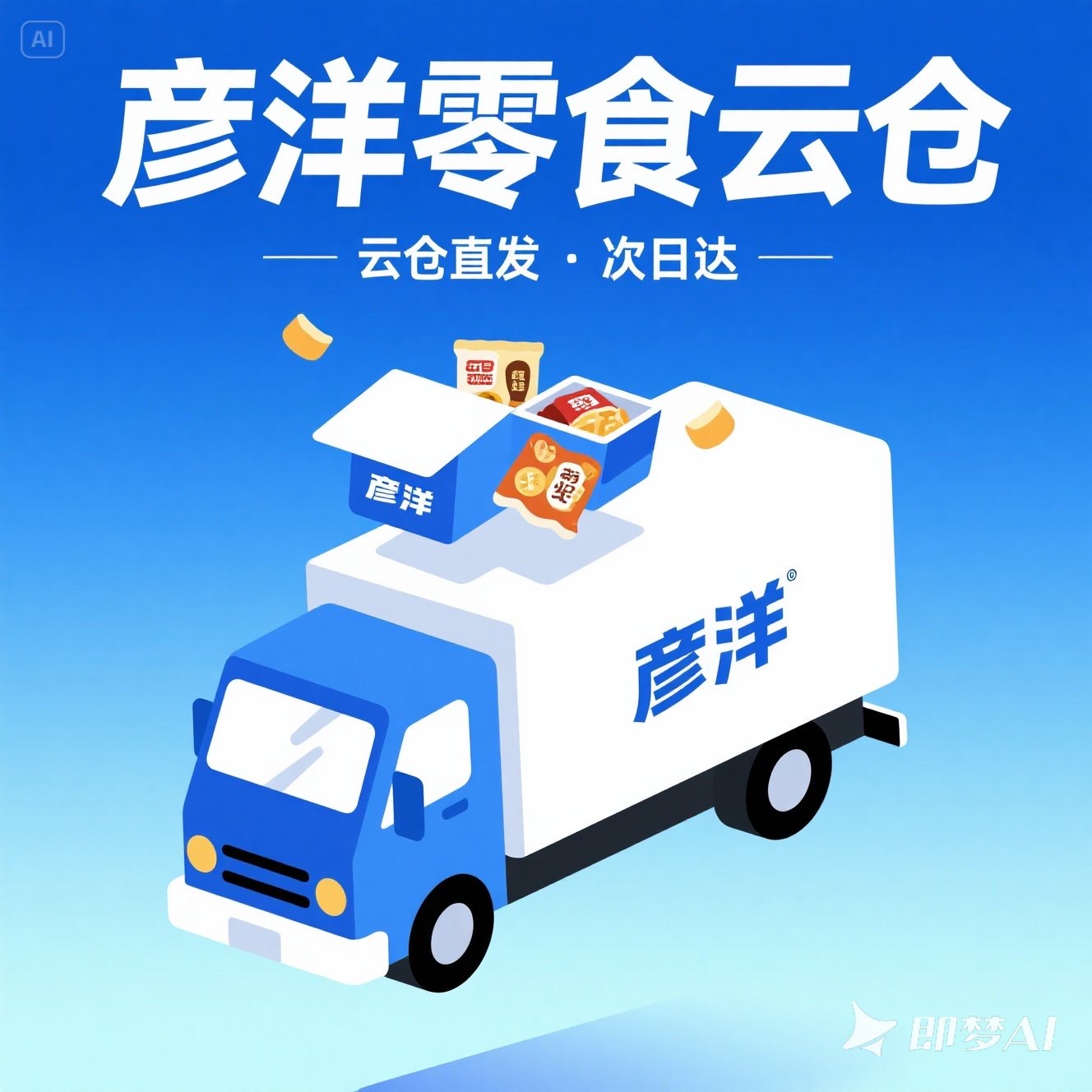 彦洋零食云仓直播专用链接，零食大礼包组合请勿自拍。