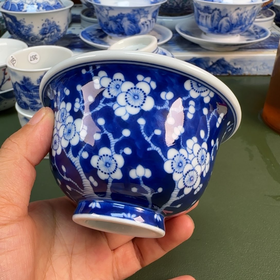 景德镇纯手绘茶具圆圆275