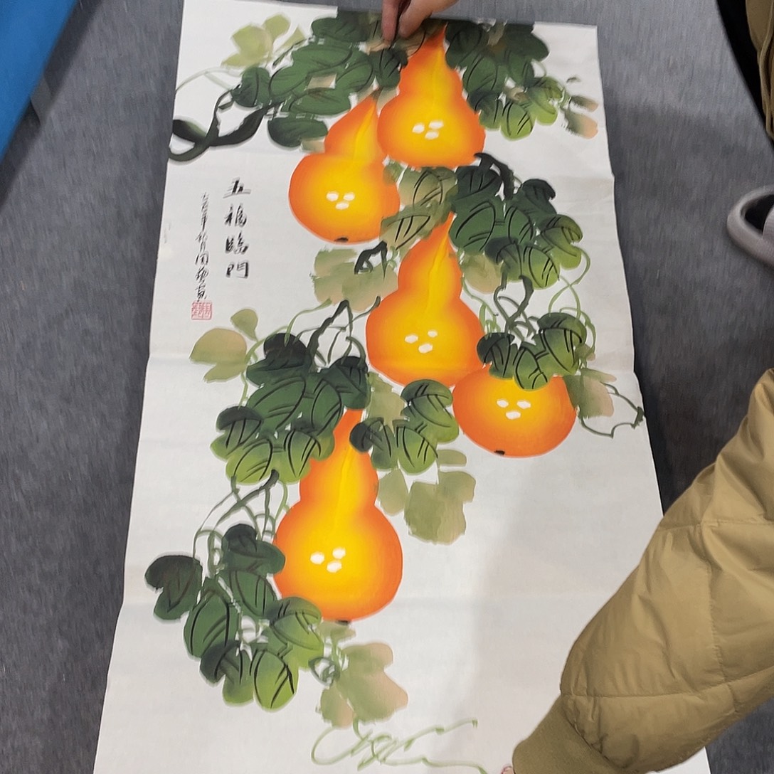 国画今天早上作品展示