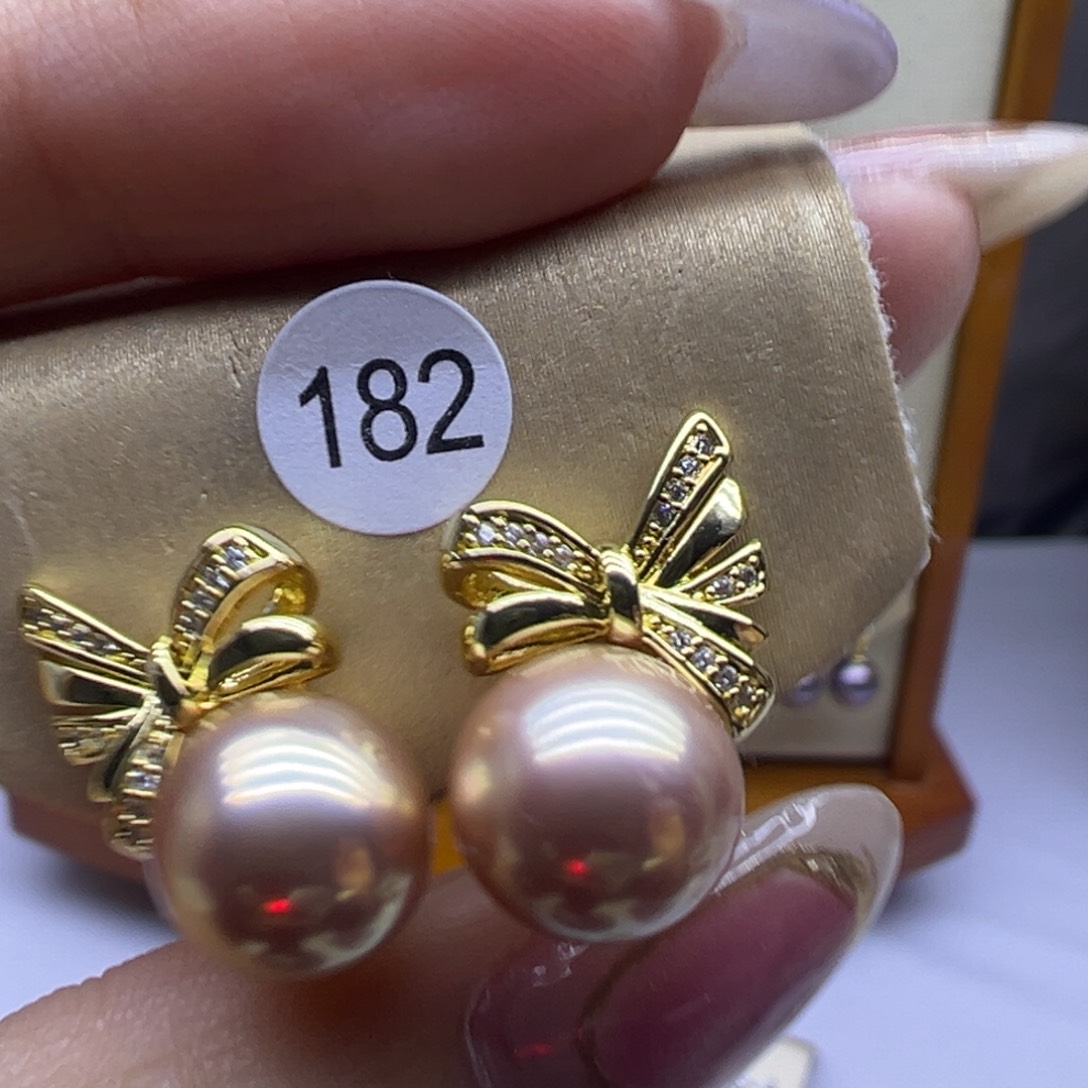 未镶嵌淡水珍珠耳饰