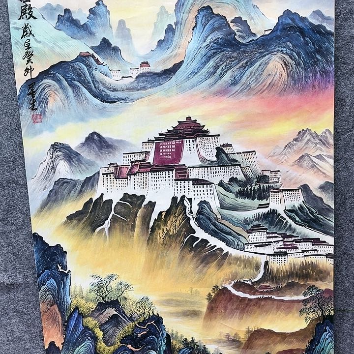 鲁岳美术艺术作品2