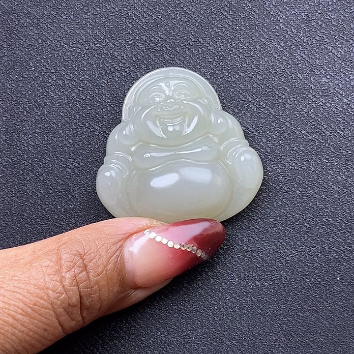 和田玉挂件未镶嵌活****脱