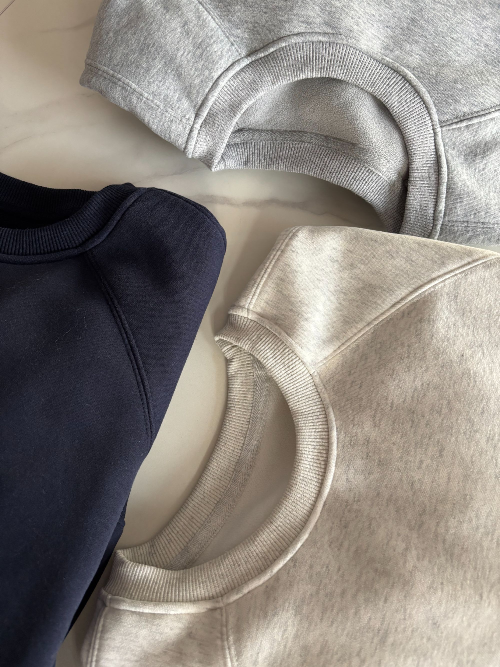 25新款韩版订单款全棉加绒圆领女款休闲卫衣