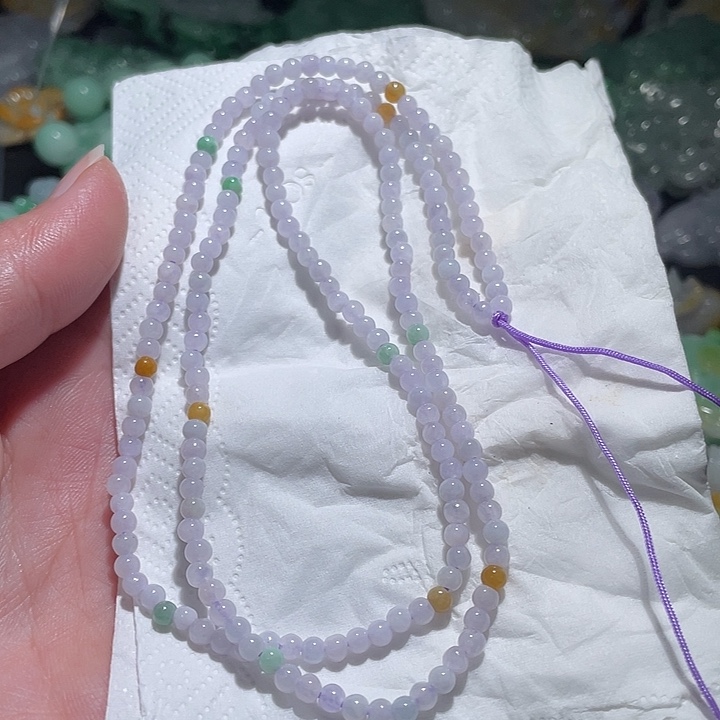 颈饰未镶嵌翡翠天