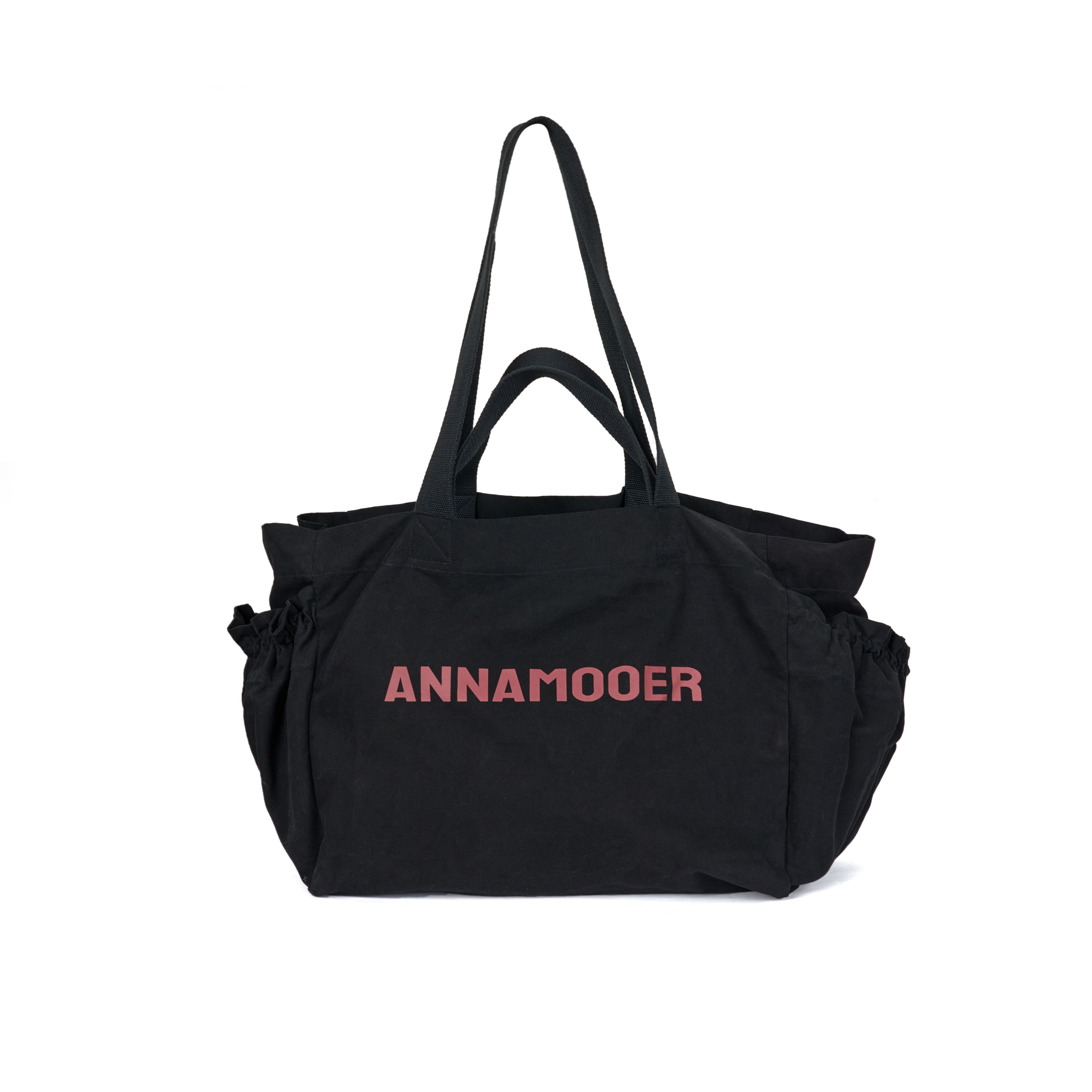 ANNAMOOER · 设计师品牌纯色刺绣LOGO帆布包 AM71SB03