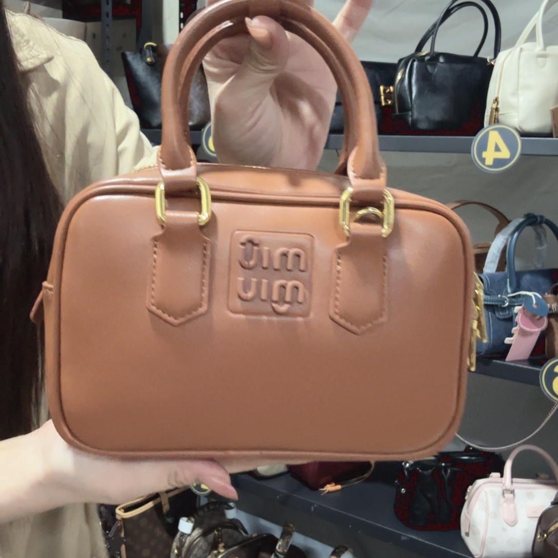 蚕丝棕色手提包包可DIY