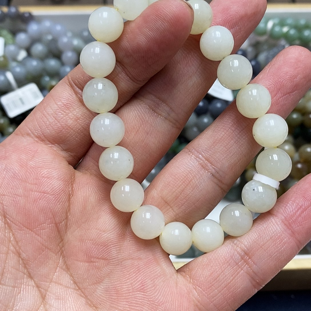 和田玉手链未镶嵌