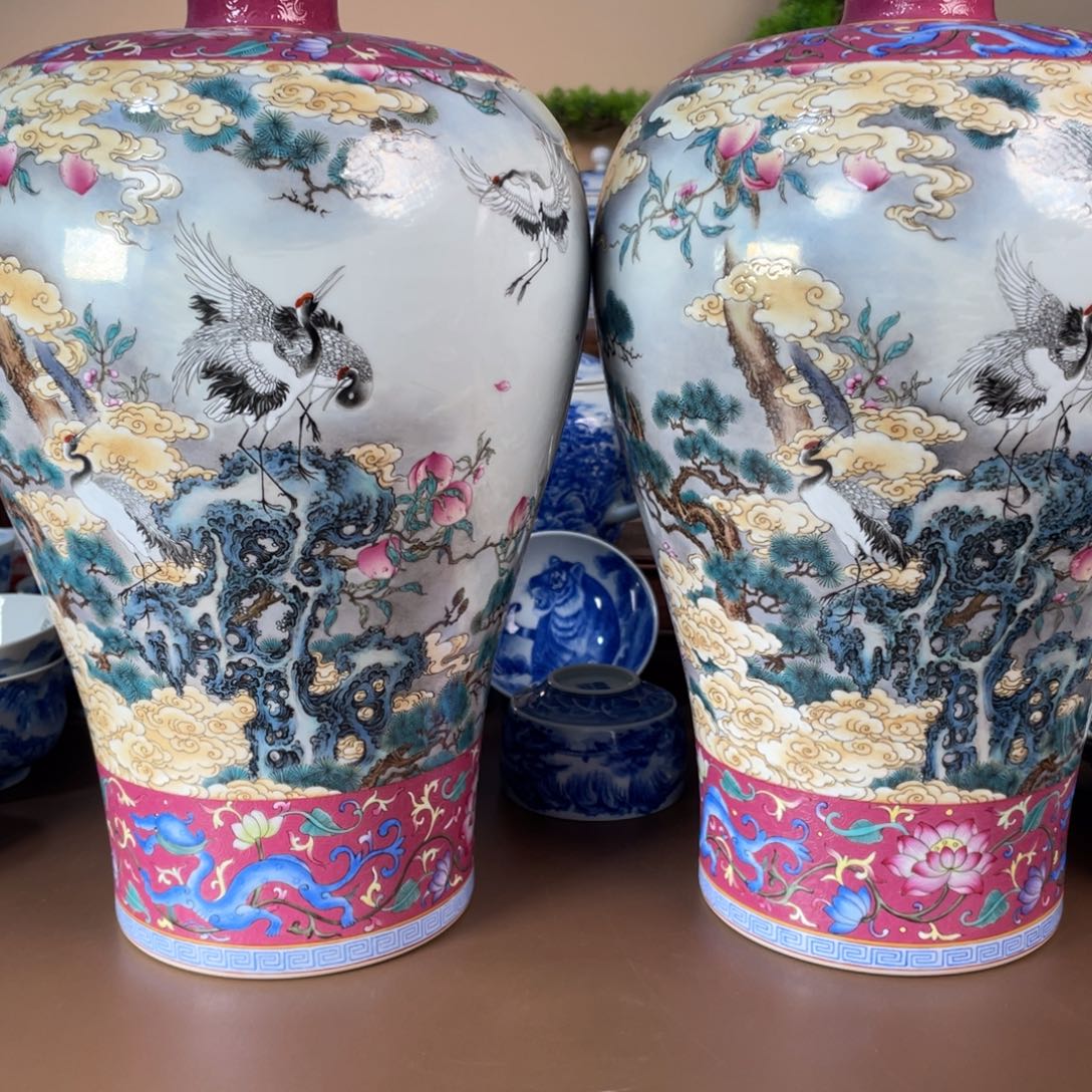 小***蛋景德镇陶瓷手工手绘