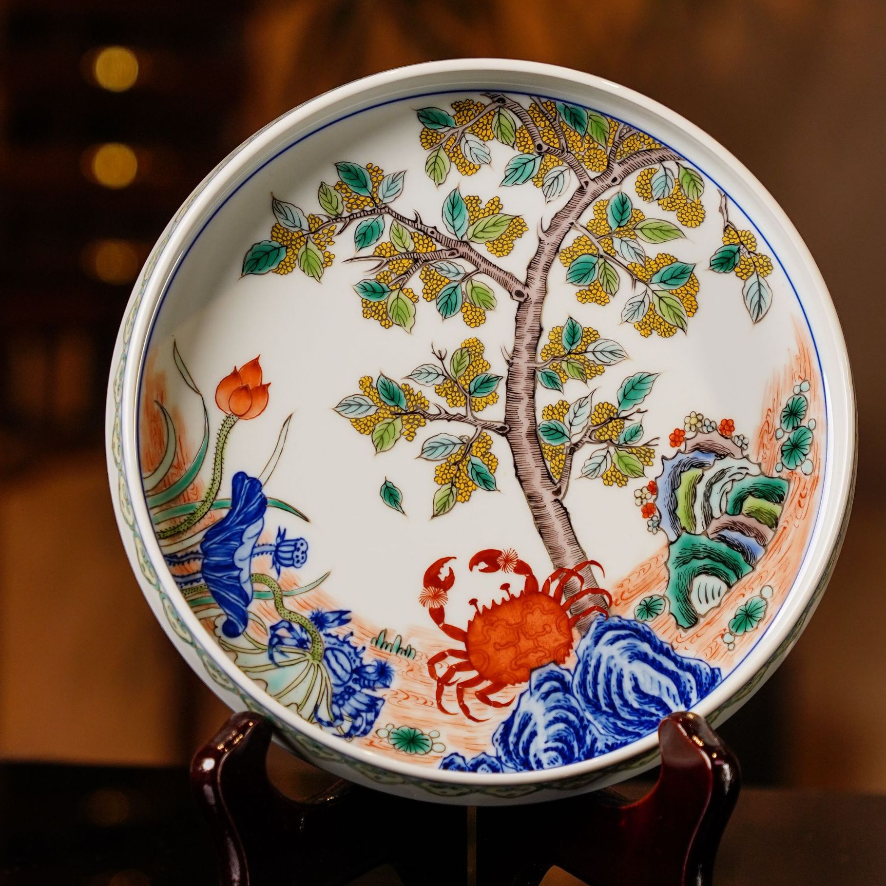 大师傅个人作品  桂花螃蟹壶承  景德镇品茗纯手工 SS128