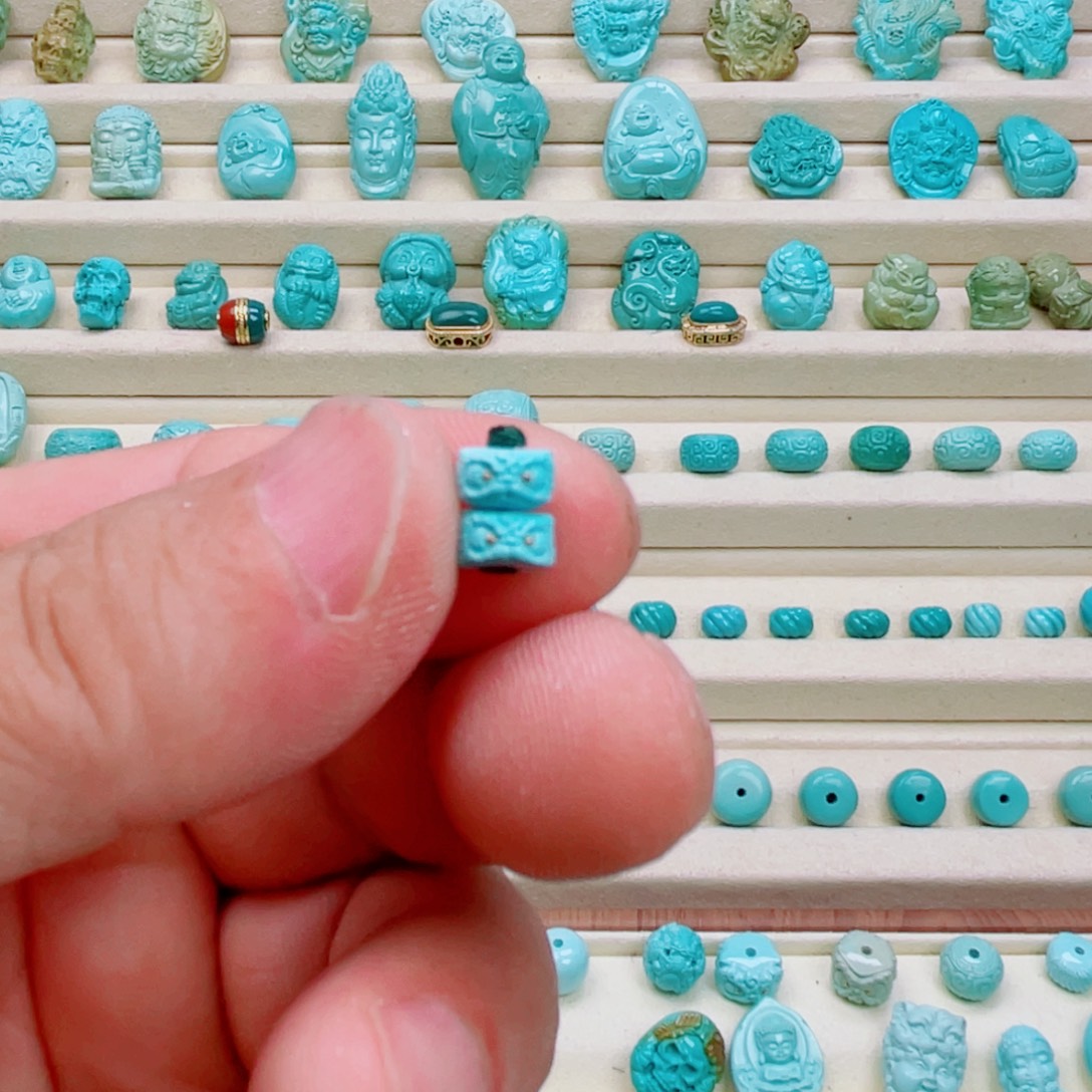 未镶嵌绿松石吊坠(不含链)