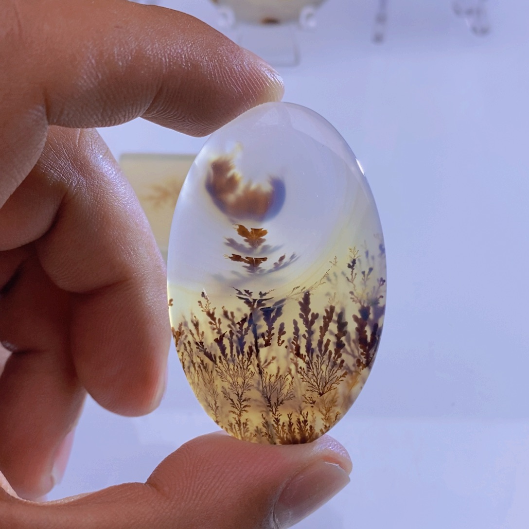 玛瑙/玉髓颈饰未镶嵌田**?