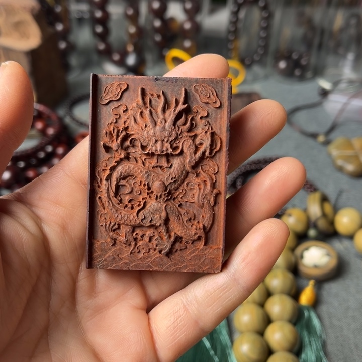 香榧木七*小叶龙牌子雕刻牌子000000000