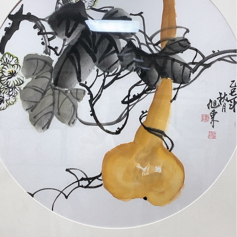 【闪购商品】国画一**月手绘国画宣纸画心
