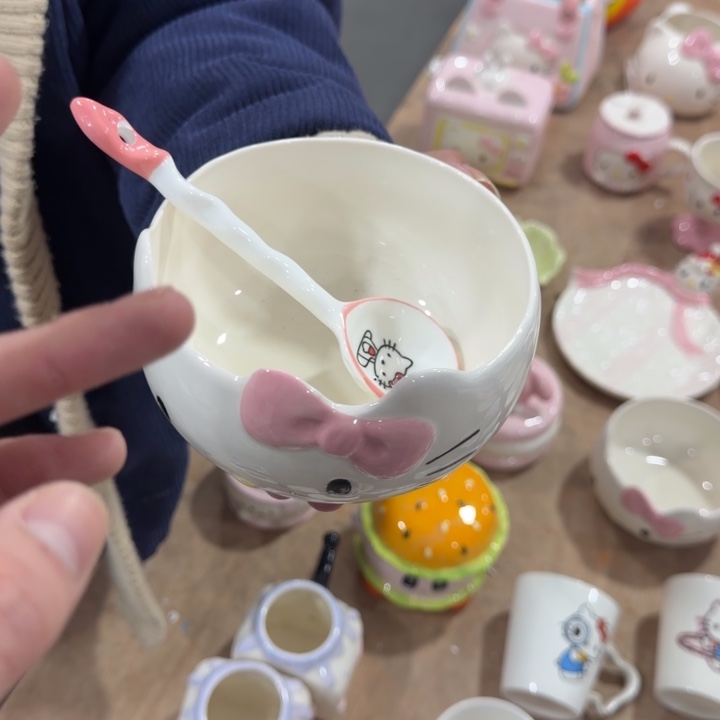 全新正版 釉下彩高温瓷 原单尾货