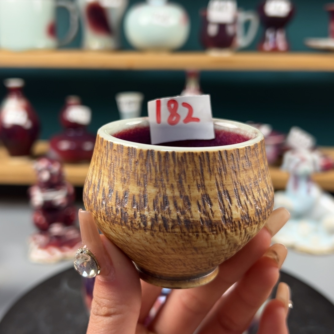 瓷片全品无暇主人杯纯手工