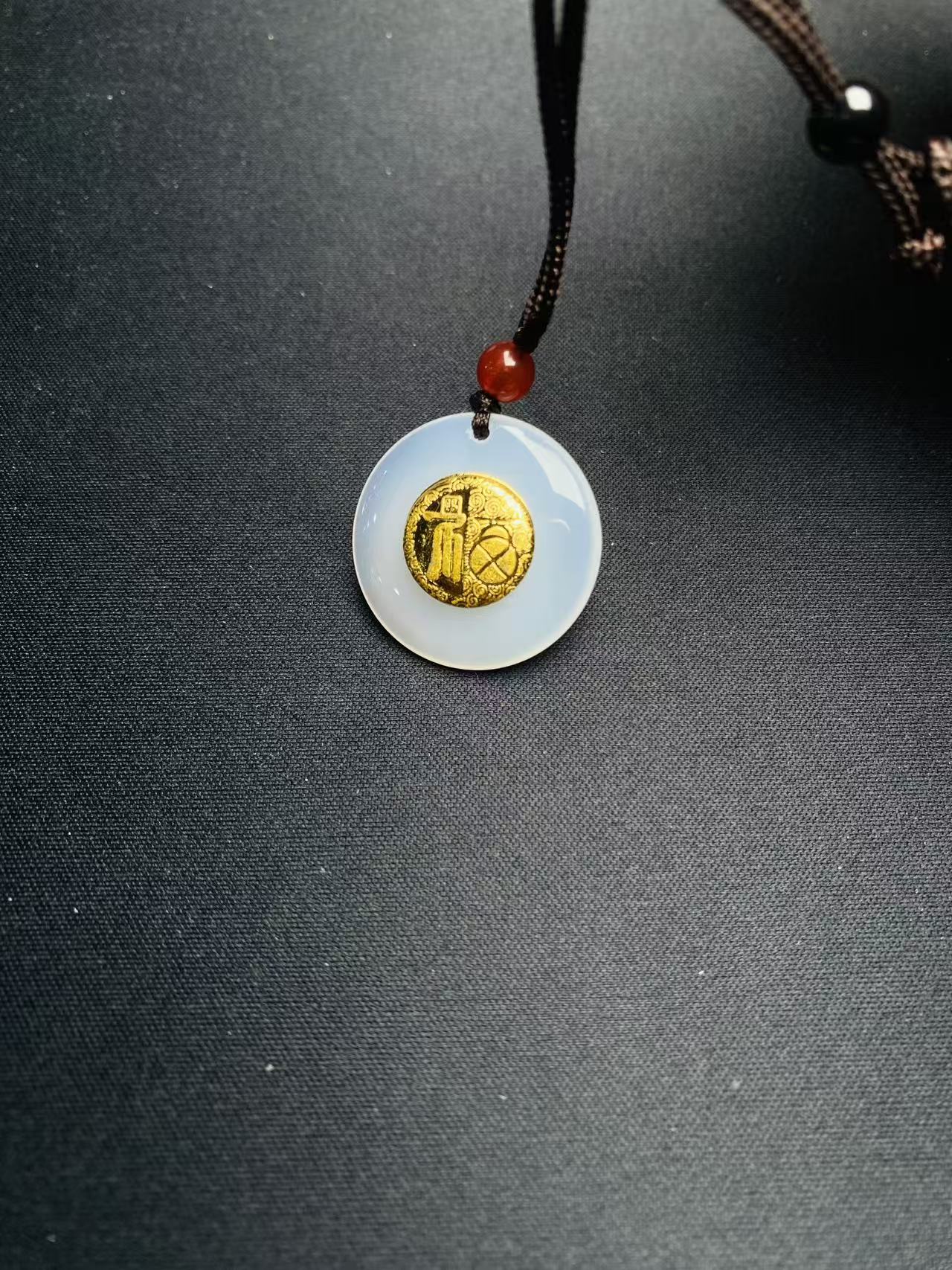 【珠宝少爷-阿泽】新人福利-玛瑙平安扣-JY030-多样性发货发一件