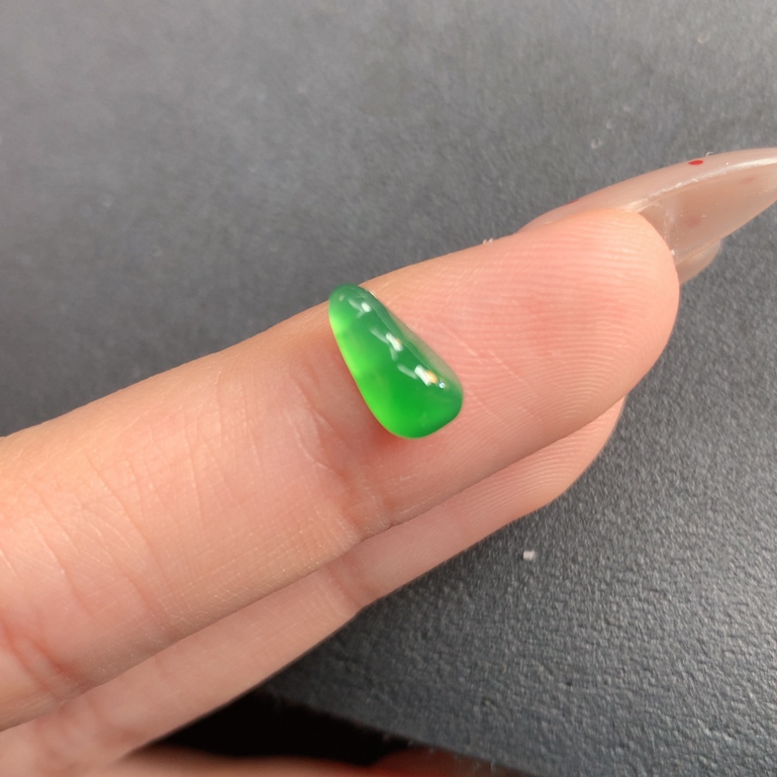 翡翠裸石露****牙翡翠翡翠