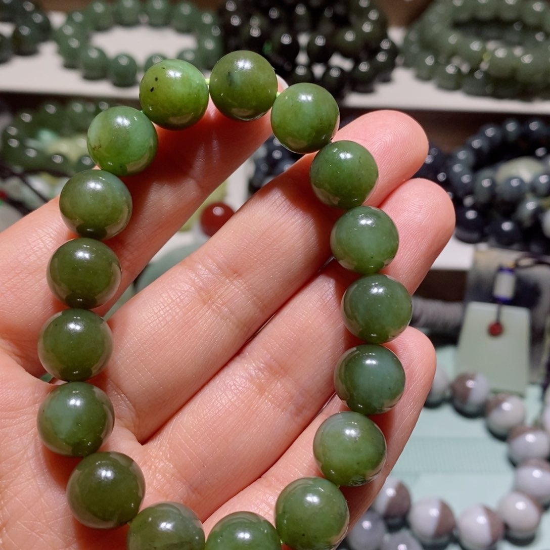 和田玉手链未镶嵌