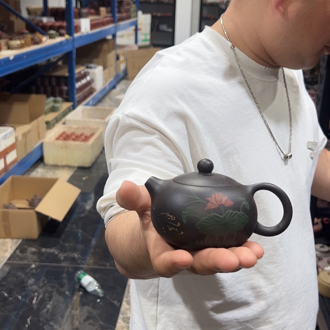 茶壶紫砂紫砂壶紫砂茶宠茶叶罐