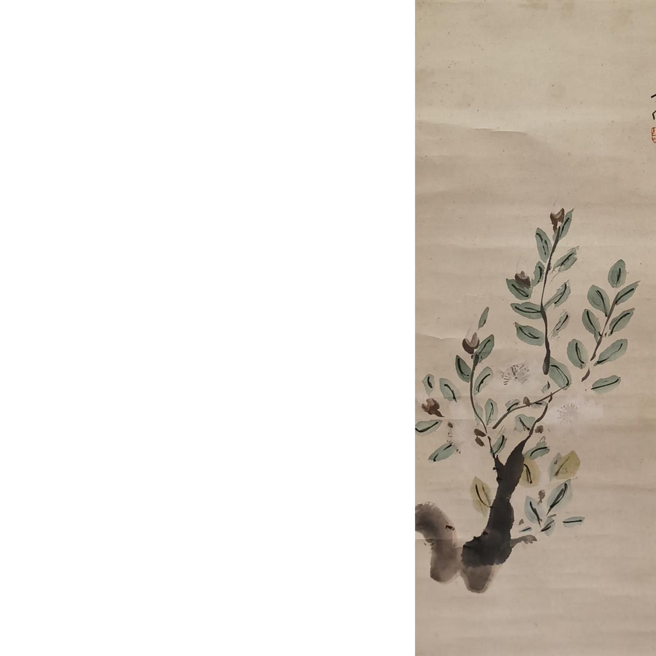 【辽拍】V250709-2-388《花卉》（1.7平尺) 纸本立轴 ws1223