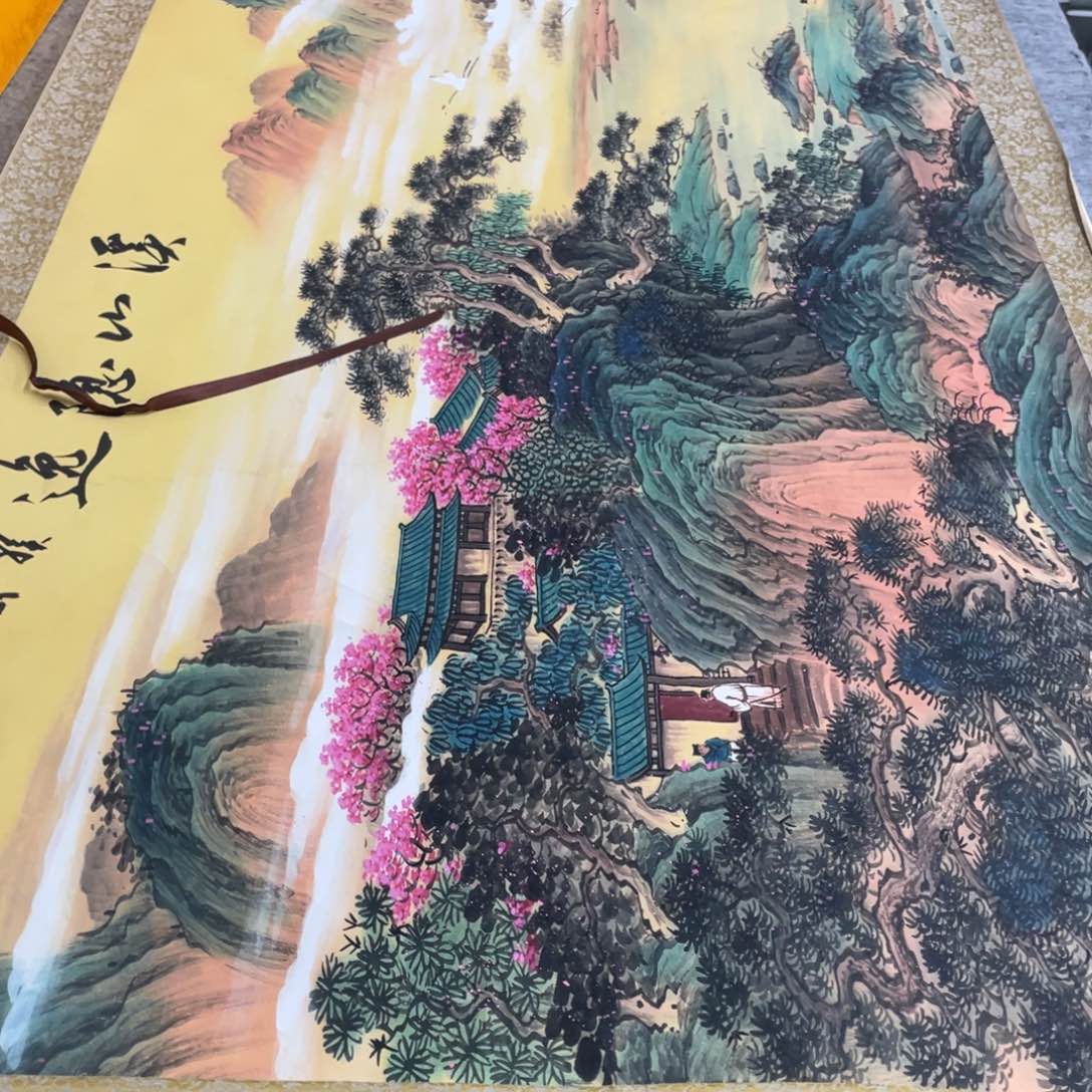 国画真**索无老师手笔手绘作品