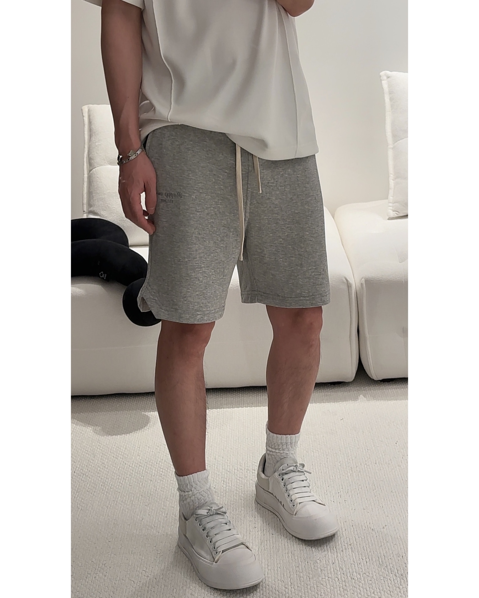 【koko】美式重磅短裤男夏季运动潮牌2025新款跑步健身宽松休闲短裤