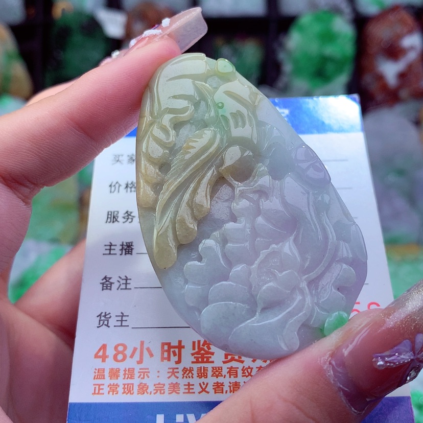 【闪购商品】翡翠颈饰未镶嵌挂件