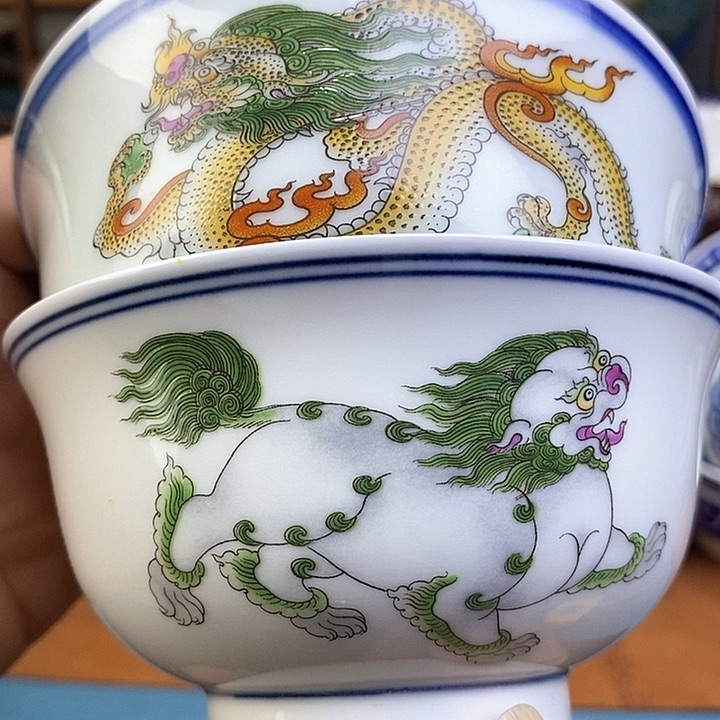 景德镇陶瓷藏式茶碗