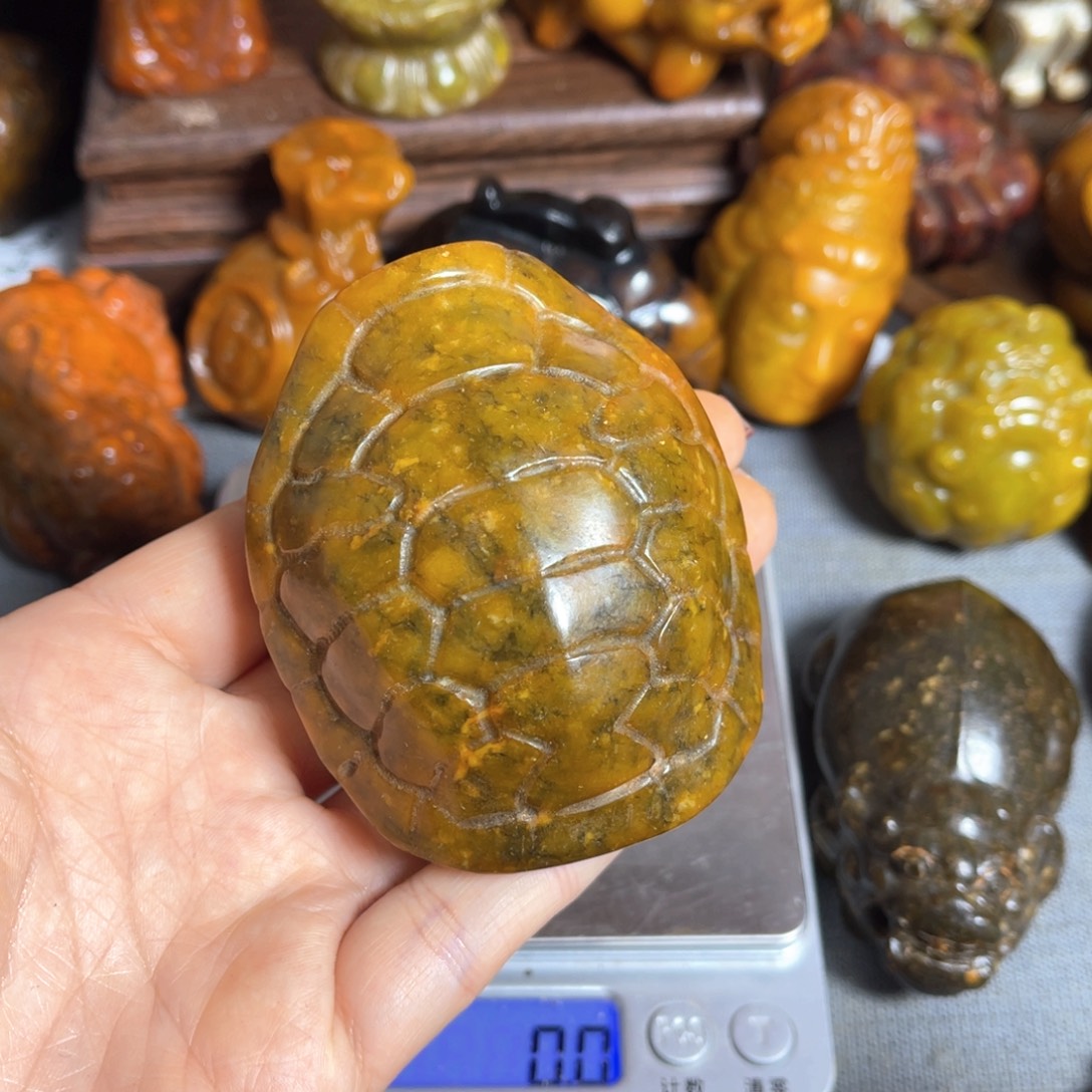 蛇纹石玉合金颈饰