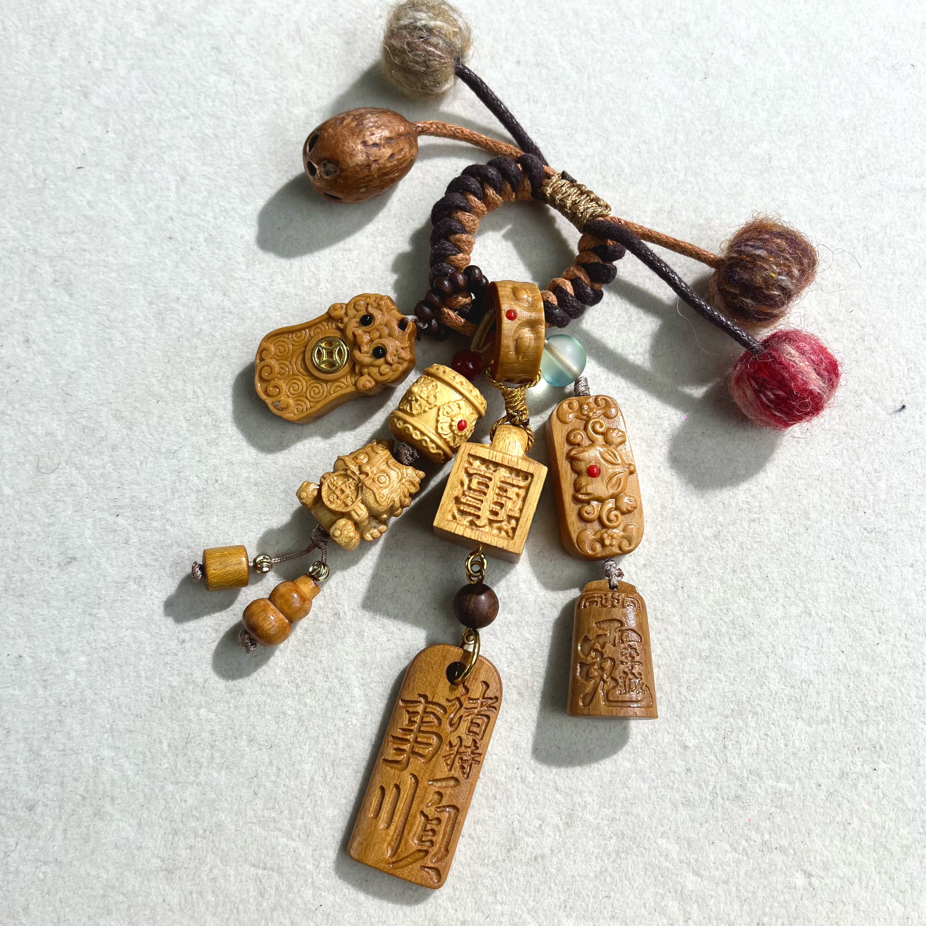 【以直播间为准】创意个性手工DIY饰品配件手机链包挂钥匙扣配件