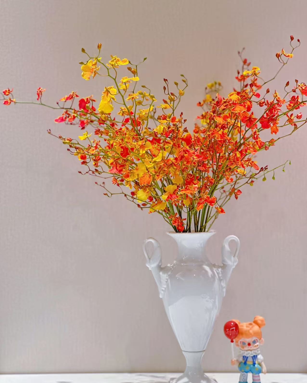 多芬品牌·限定橙心巧克力【SS级】跳舞兰吸色鲜切花基地直发 包邮