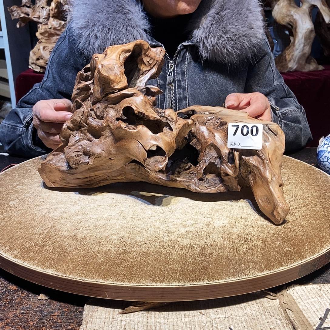 勤***事700。株木随行根艺