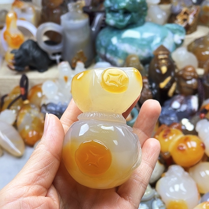 玛瑙/玉髓饰品未镶嵌