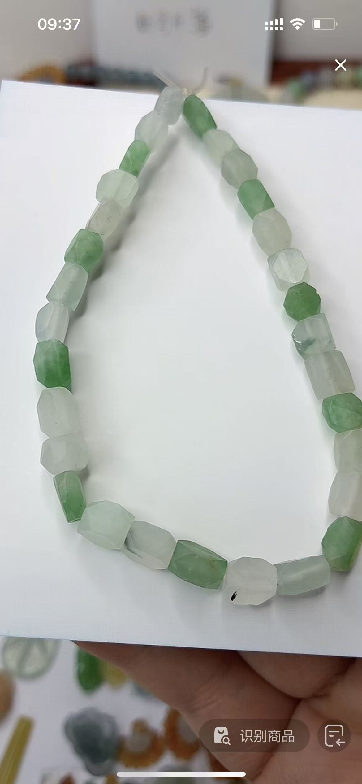 A货冰润飘花随形清新百搭时尚单圈