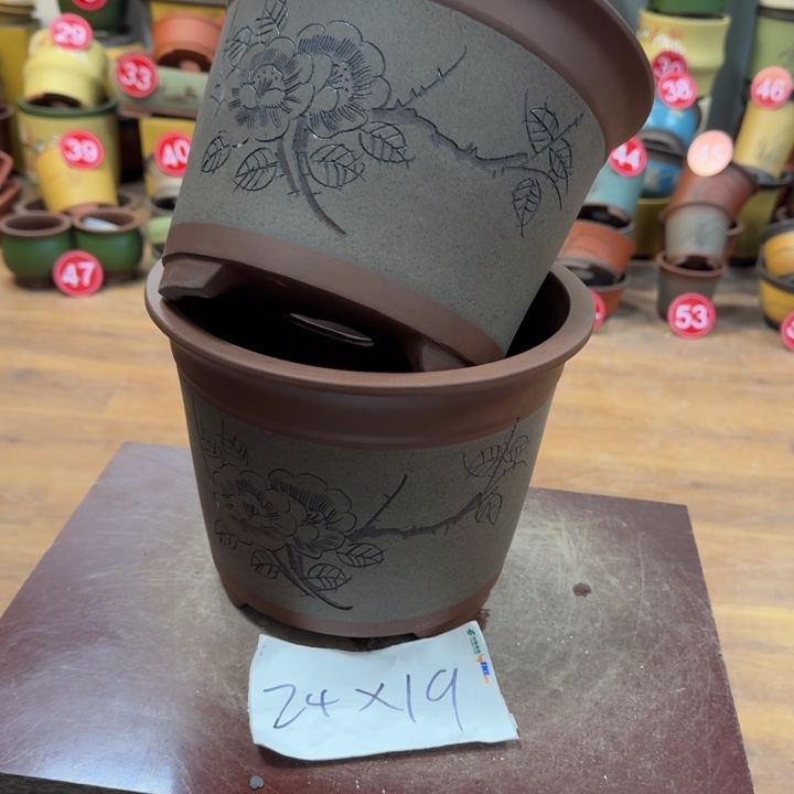 紫砂花盆破损包赔