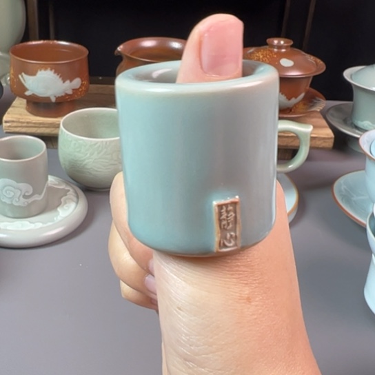 杯扳指盖置，不带礼盒，