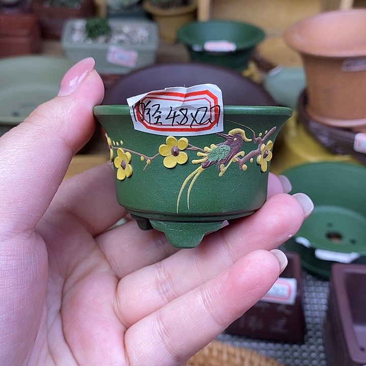 宜兴紫砂精品花盆