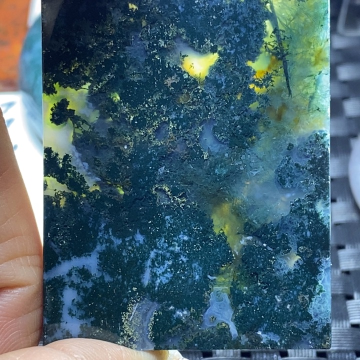 玛瑙/玉髓颈饰足银镀金镶嵌旺*