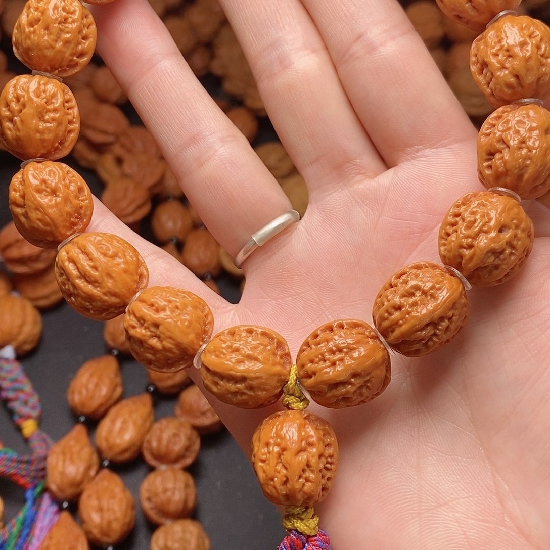 【闪购商品】文玩核桃吊坠༄****荔枝纹17