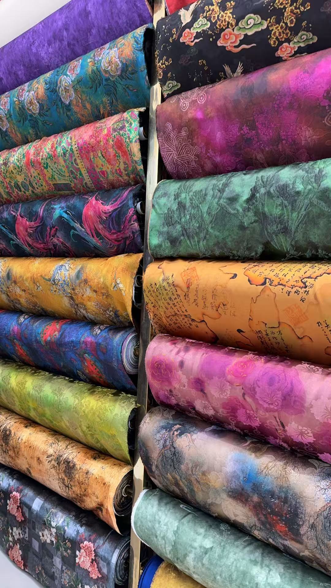 德盈私人高定真丝系列服装面料3