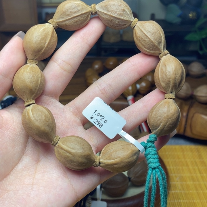 橄榄核手串/手链梅林铁核19.26