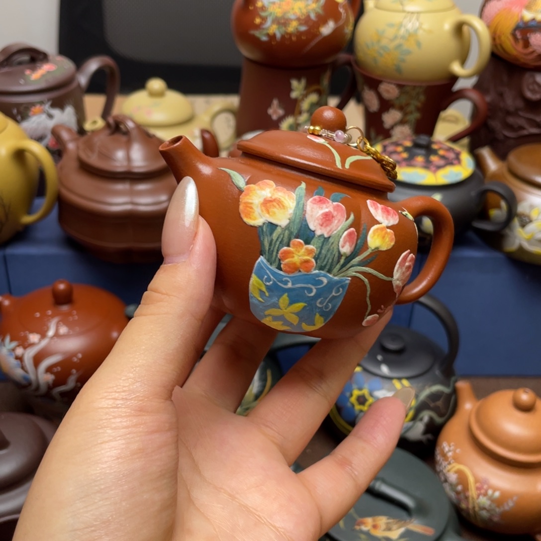 小***意茶杯紫砂紫砂主人杯130cc