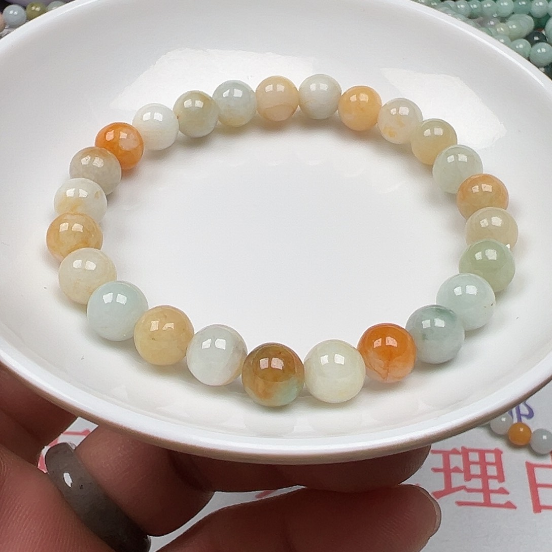 翡翠手链未镶嵌渡*货主老华