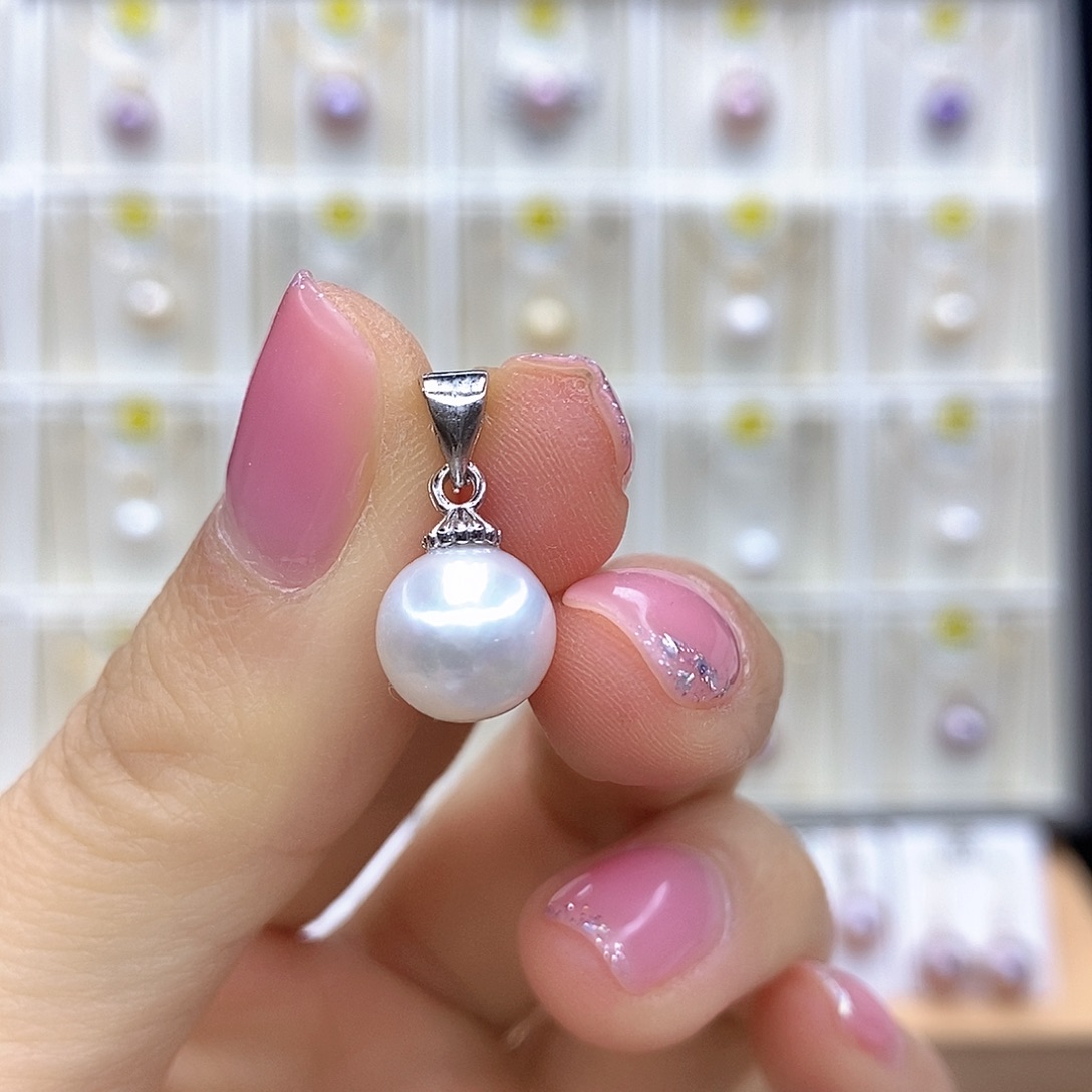 淡水珍珠吊坠(不含链)未镶嵌