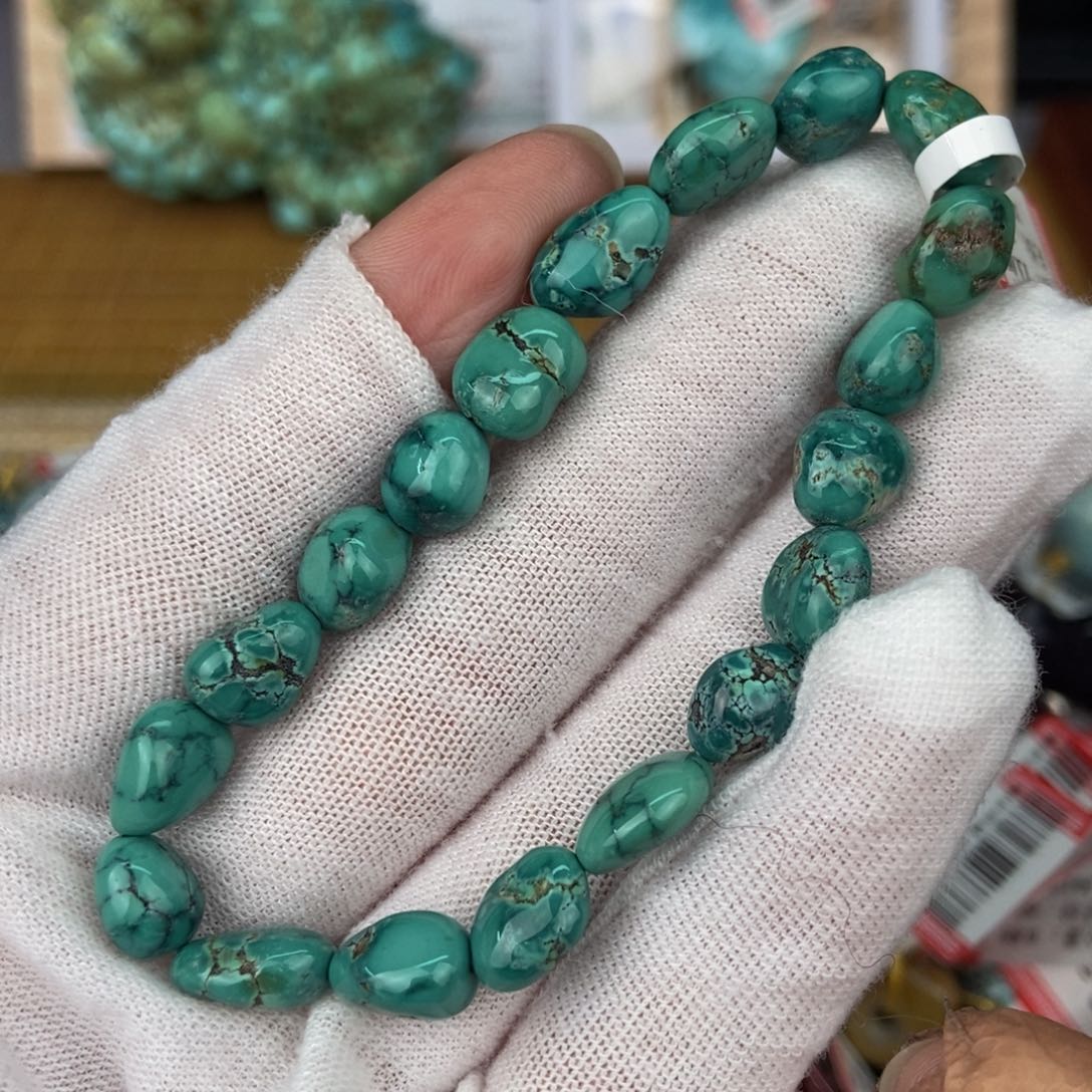 绿松石珠宝奇石未镶嵌