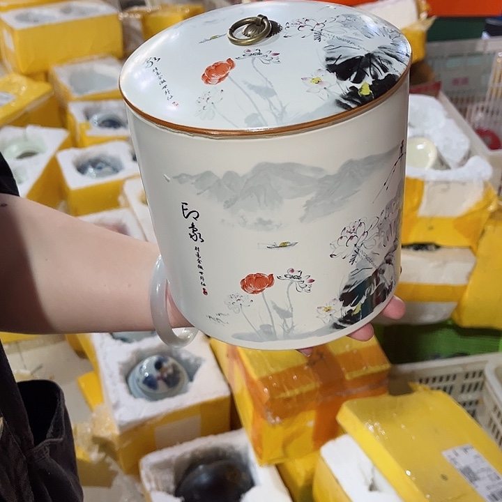 罐陶瓷茶叶罐密封罐家用