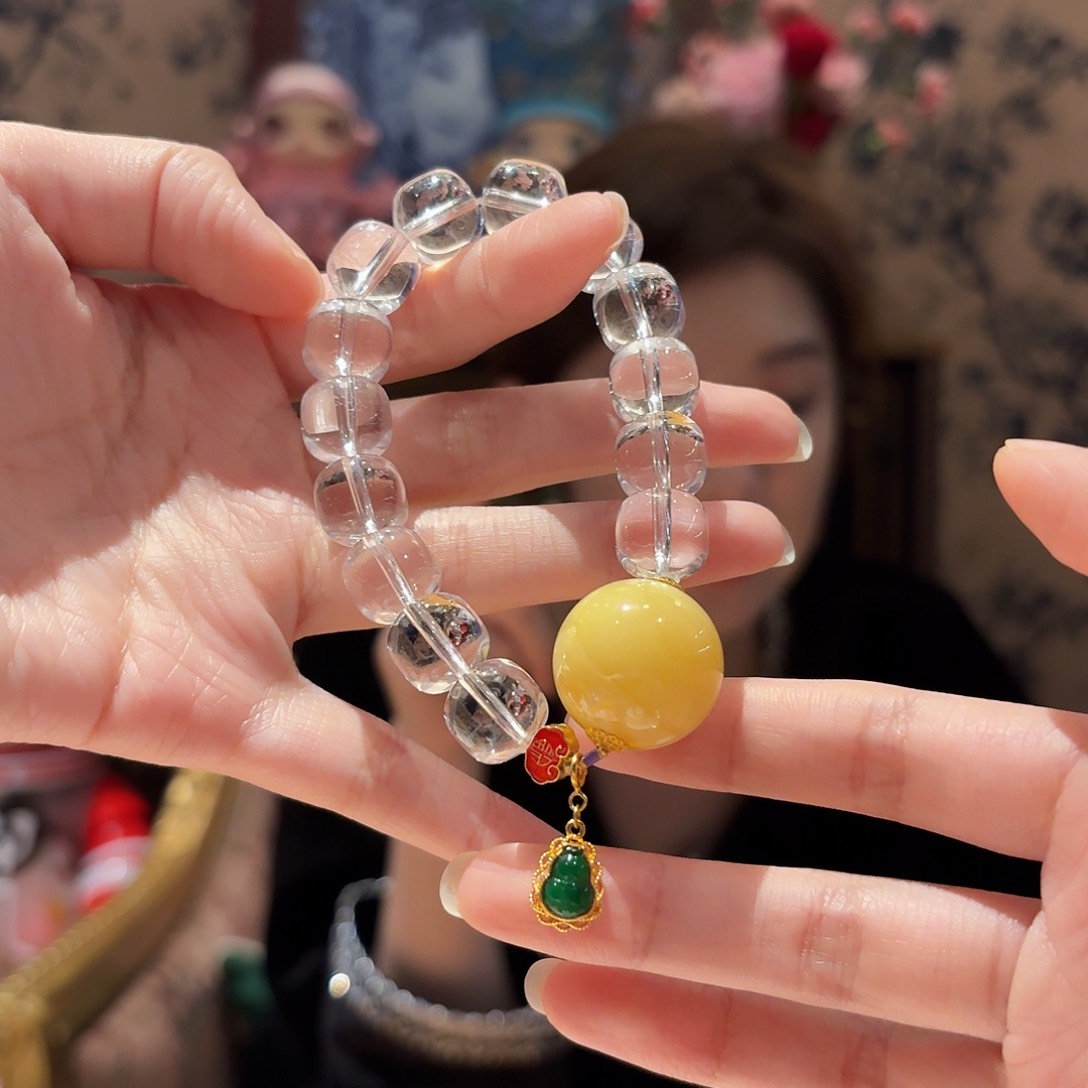 水晶手串未镶嵌手串